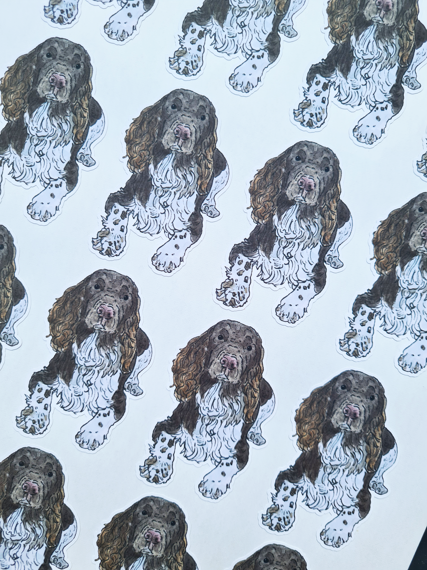 Custom Shape Sticker Sheets