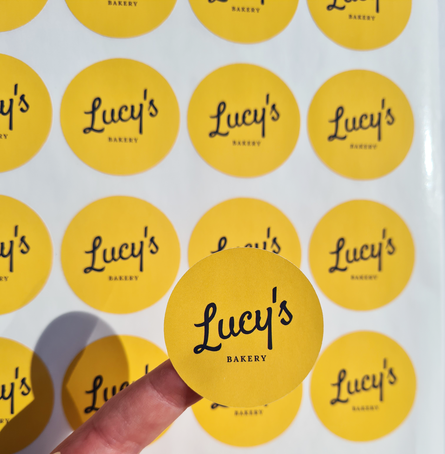 Round Sticker Sheets