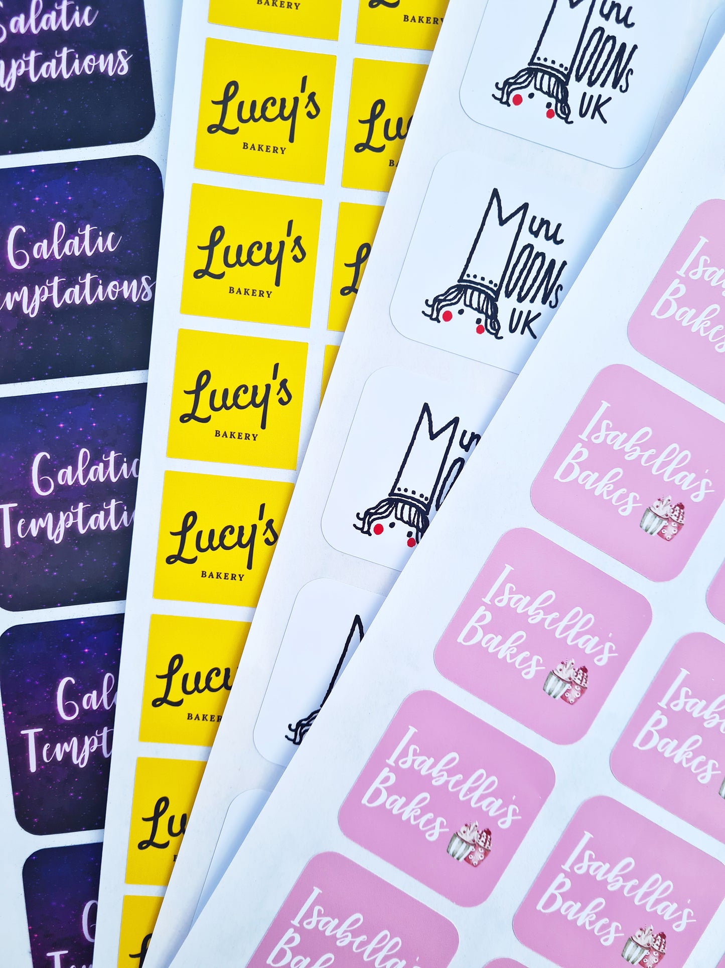 Square Sticker Sheets