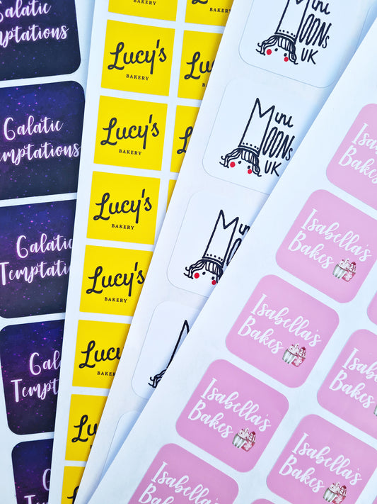 Custom Square Sticker Sheets
